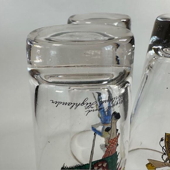 Libbey Solider Drinking Glass Tumblers w/Skinner's Horse, Highlander, Lancer VTG - Picture 6 of 16